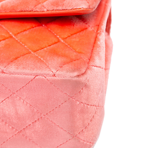 Pre-Loved Chanel Mini Rectangular Classic Velvet Single Flap - Picture 8 of 12